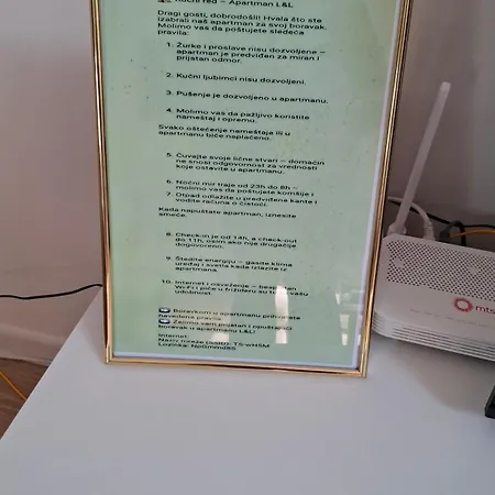 L&l Apartman-besplatan Parking, Wifi, Centar Apartament Smederevska Palanka